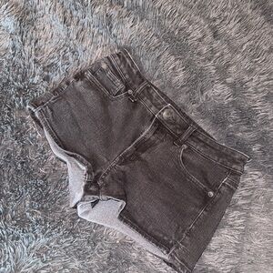 American Eagle Outfitters Dark Gray Jean Shorts